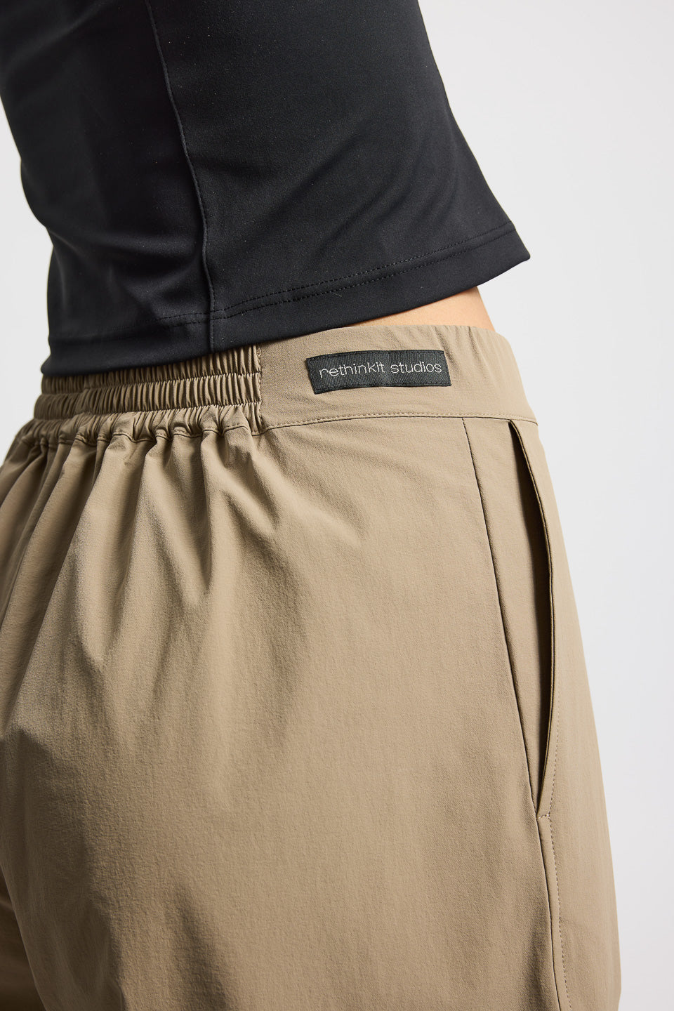 Rethinkit Bermuda Shorts Drift Shorts 0070 gravel