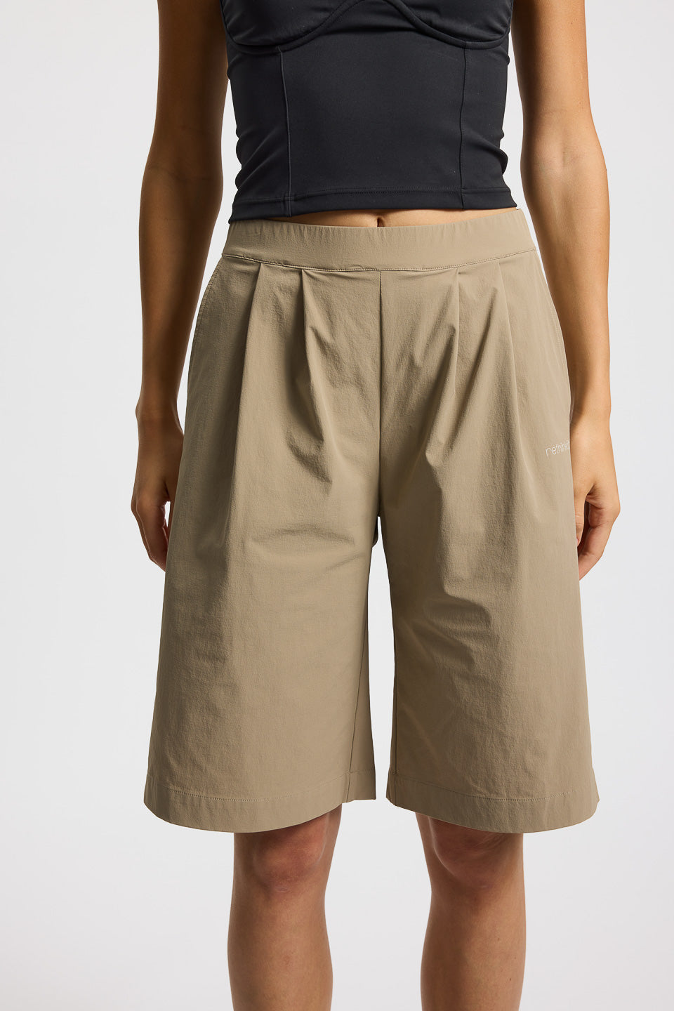 Rethinkit Bermuda Shorts Drift Shorts 0070 gravel