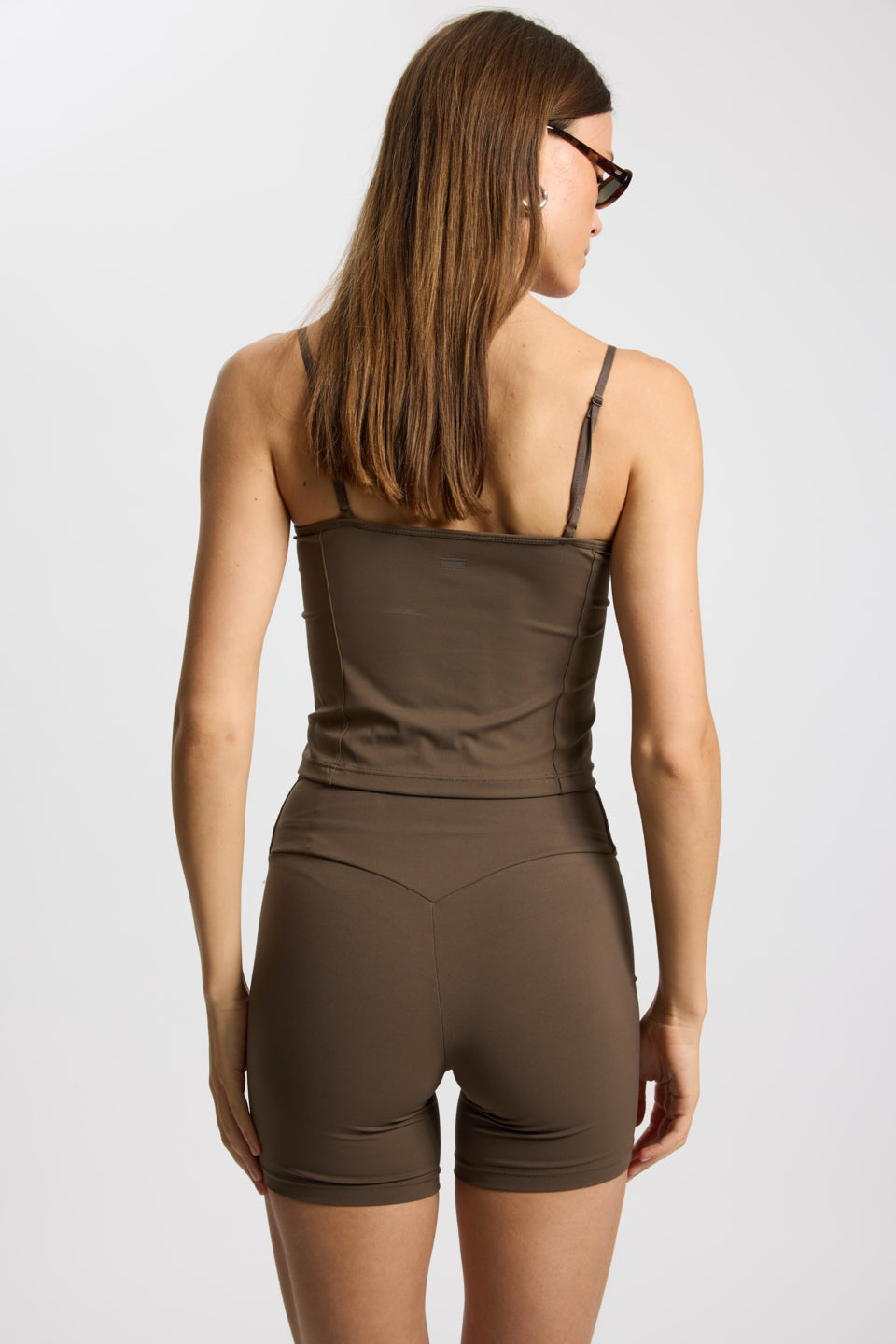 Rethinkit Bike Shorts Butter Soft Shorts 3053 dark brown