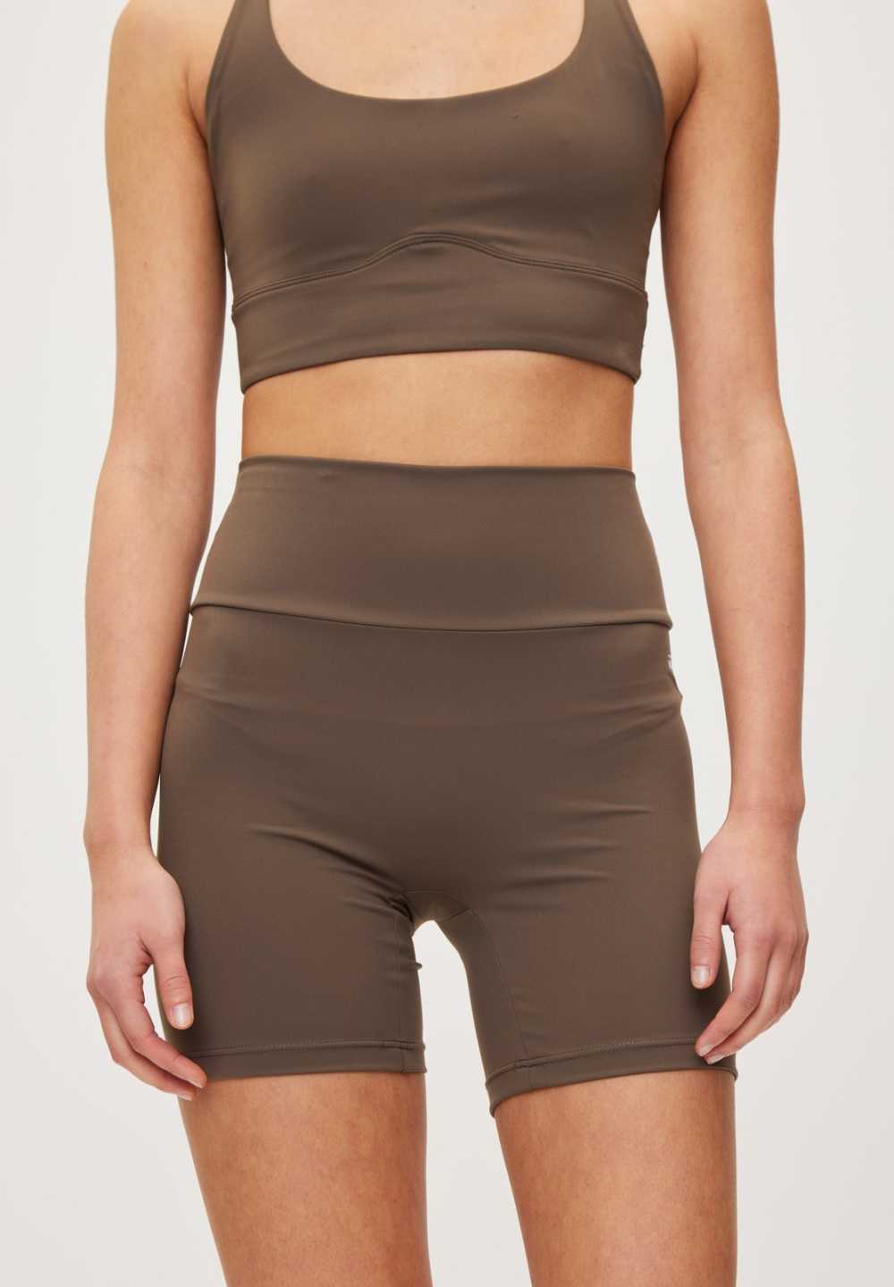 Rethinkit Bike Shorts Butter Soft Shorts 3053 dark brown