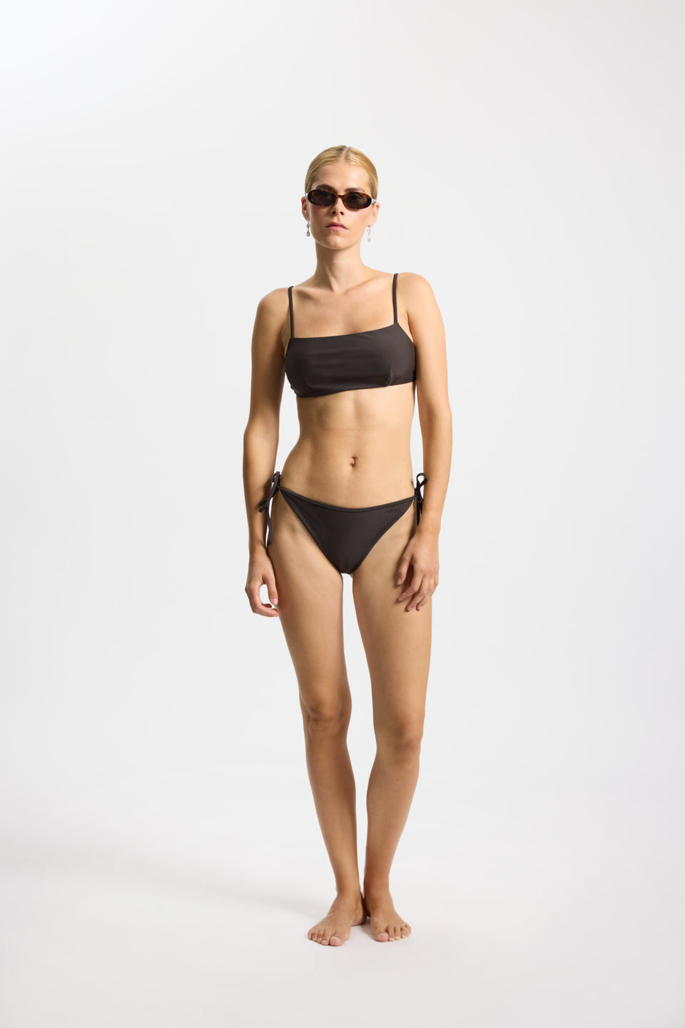 Rethinkit Bikini Top Bandeau Bay Swimwear 0022 almost black