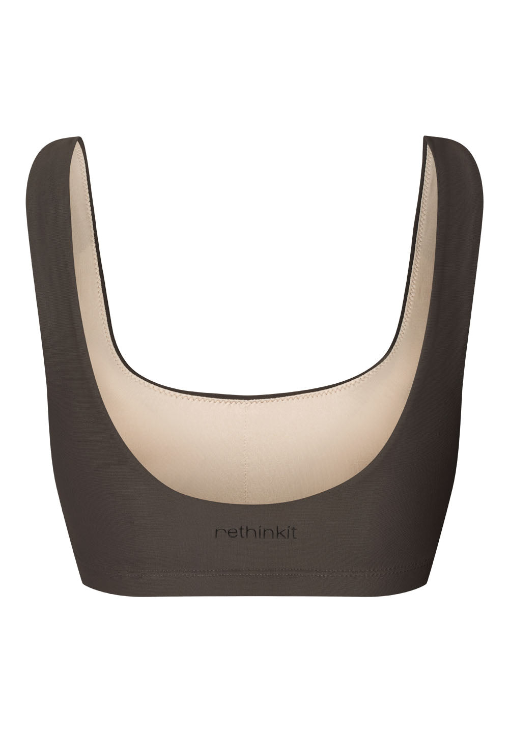 Rethinkit Bikini Top Bay Swimwear 0022 almost black