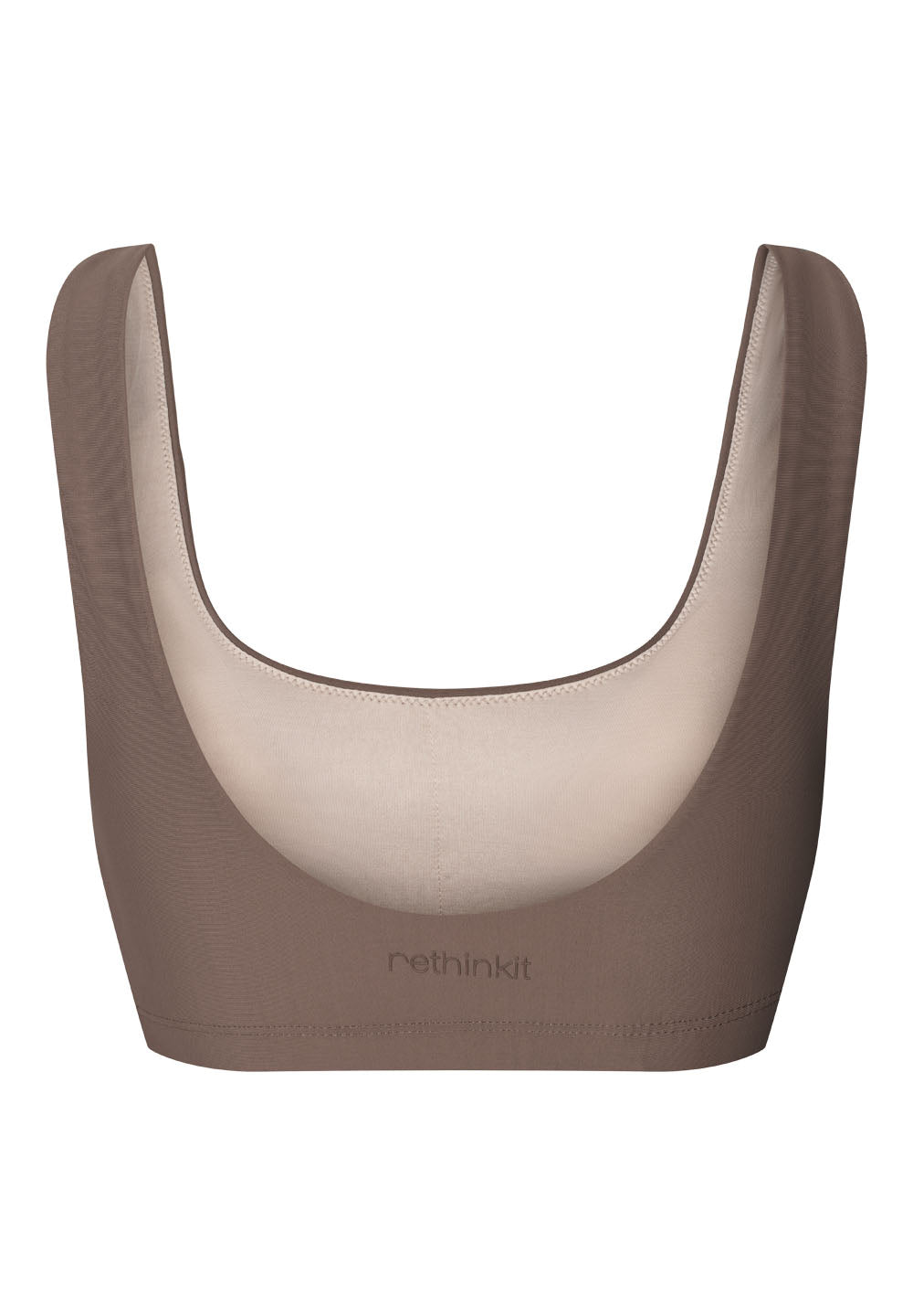 Rethinkit Bikini Top Bay Swimwear 3201 walnut