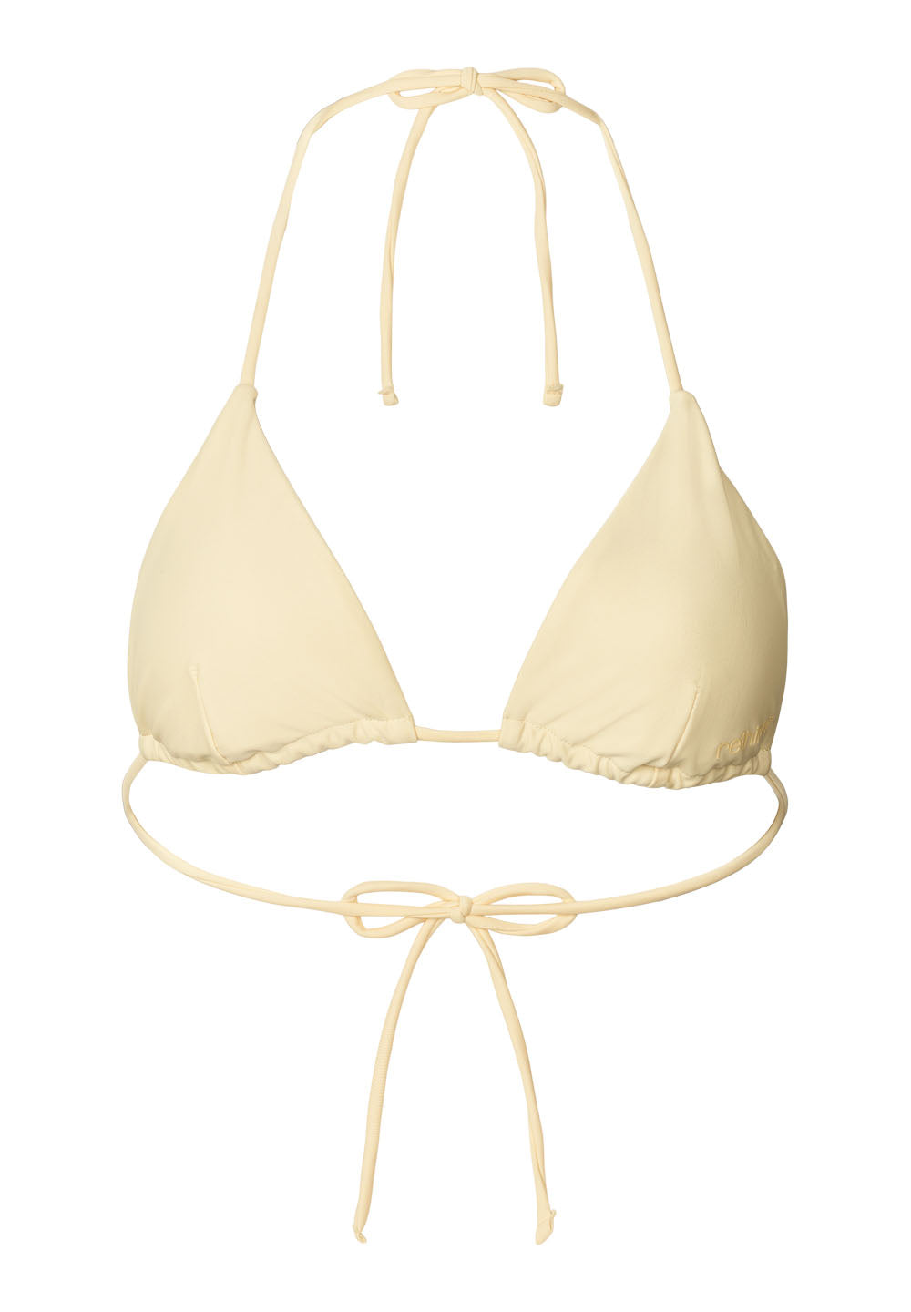 Rethinkit Bikini Top Triangle Bay Swimwear 5300 lemon curd