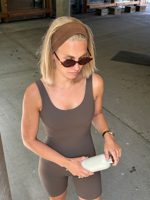 Rethinkit Bodysuit Butter Soft All Day Suit 3053 dark brown