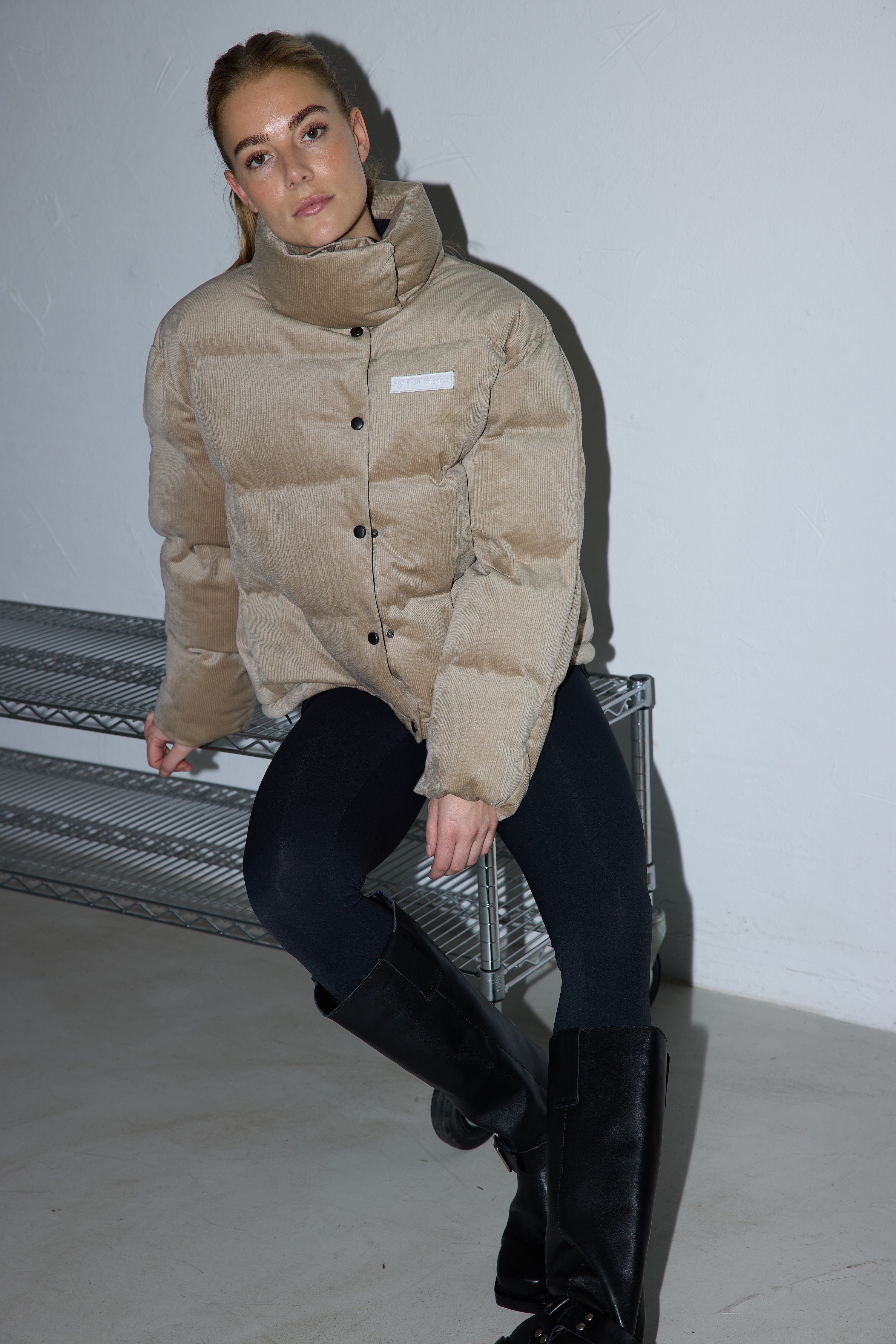 Rethinkit Boxi Jacket Shelter Corduroy Jacket 3044 cream toffee