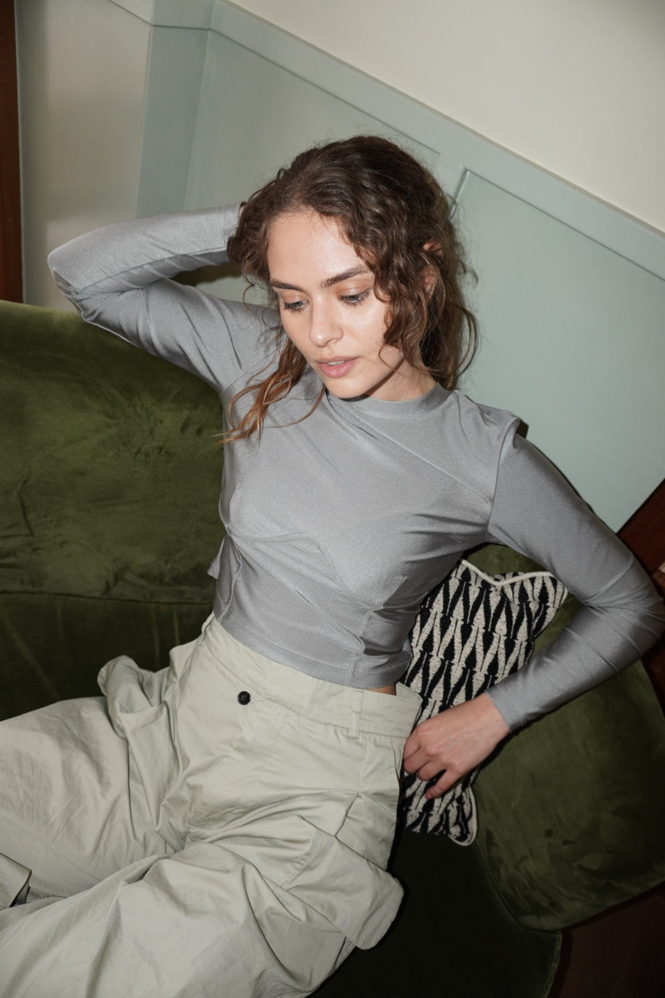 Rethinkit Curved Tee Nice Spark Tee 0119 silver