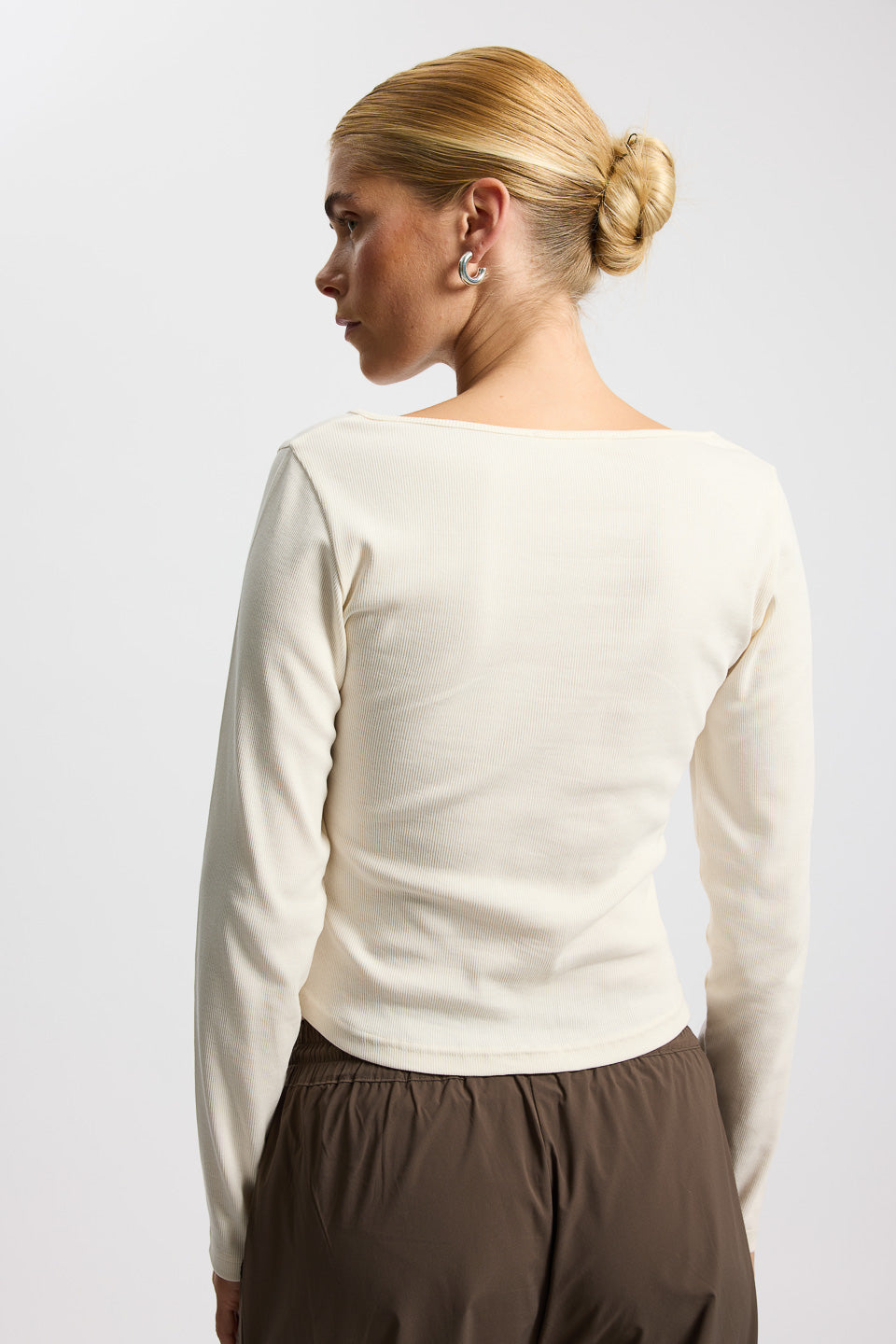Rethinkit Elevate L/S T-shirt T-Shirt 3182 ivory