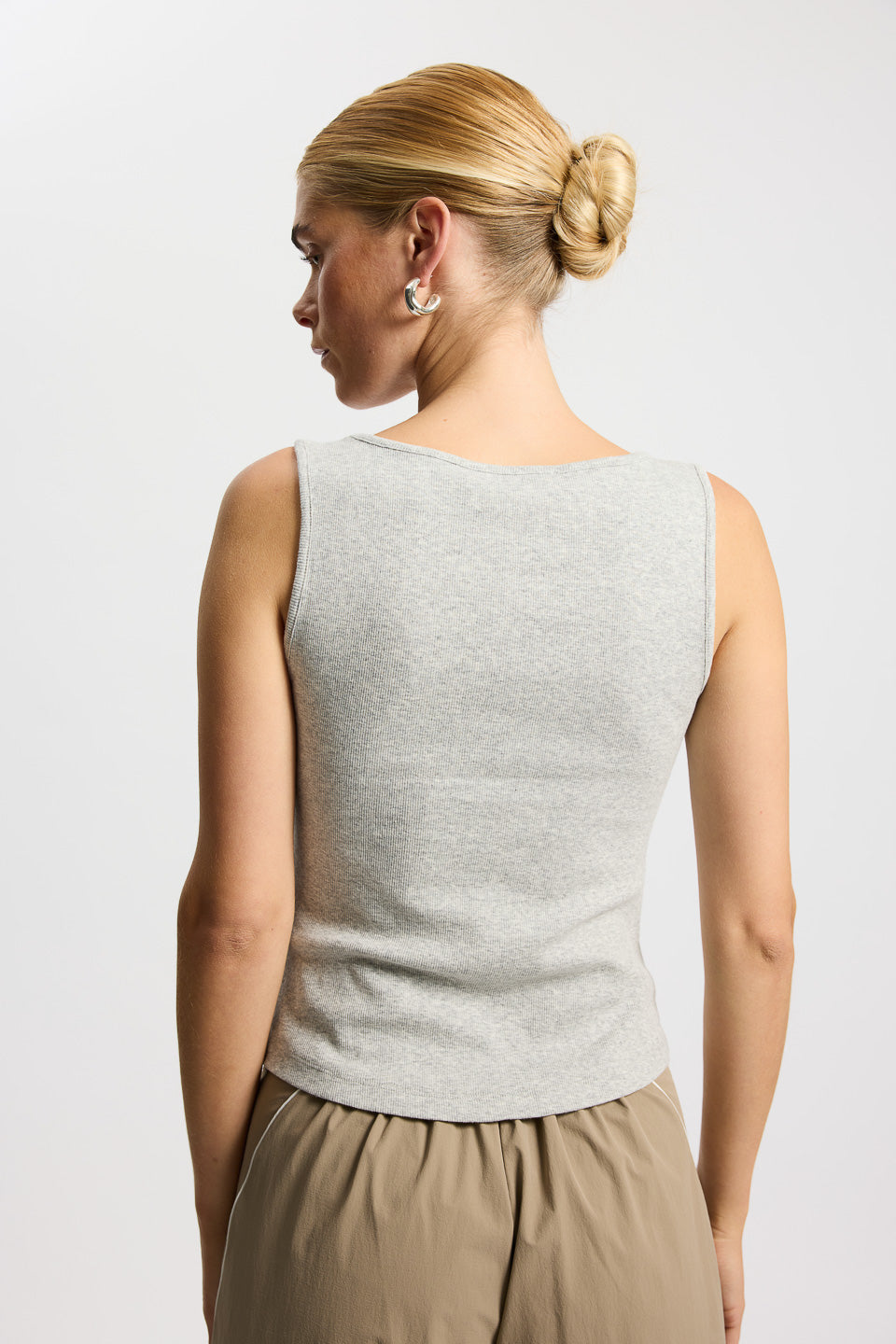 Rethinkit Elevate short top Top 0105 grey melange