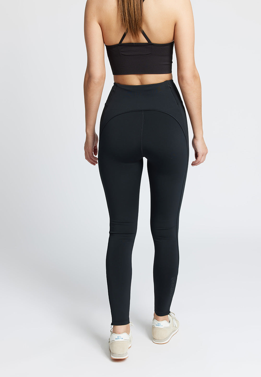 Rethinkit Elene tights zip Tights 0021 black