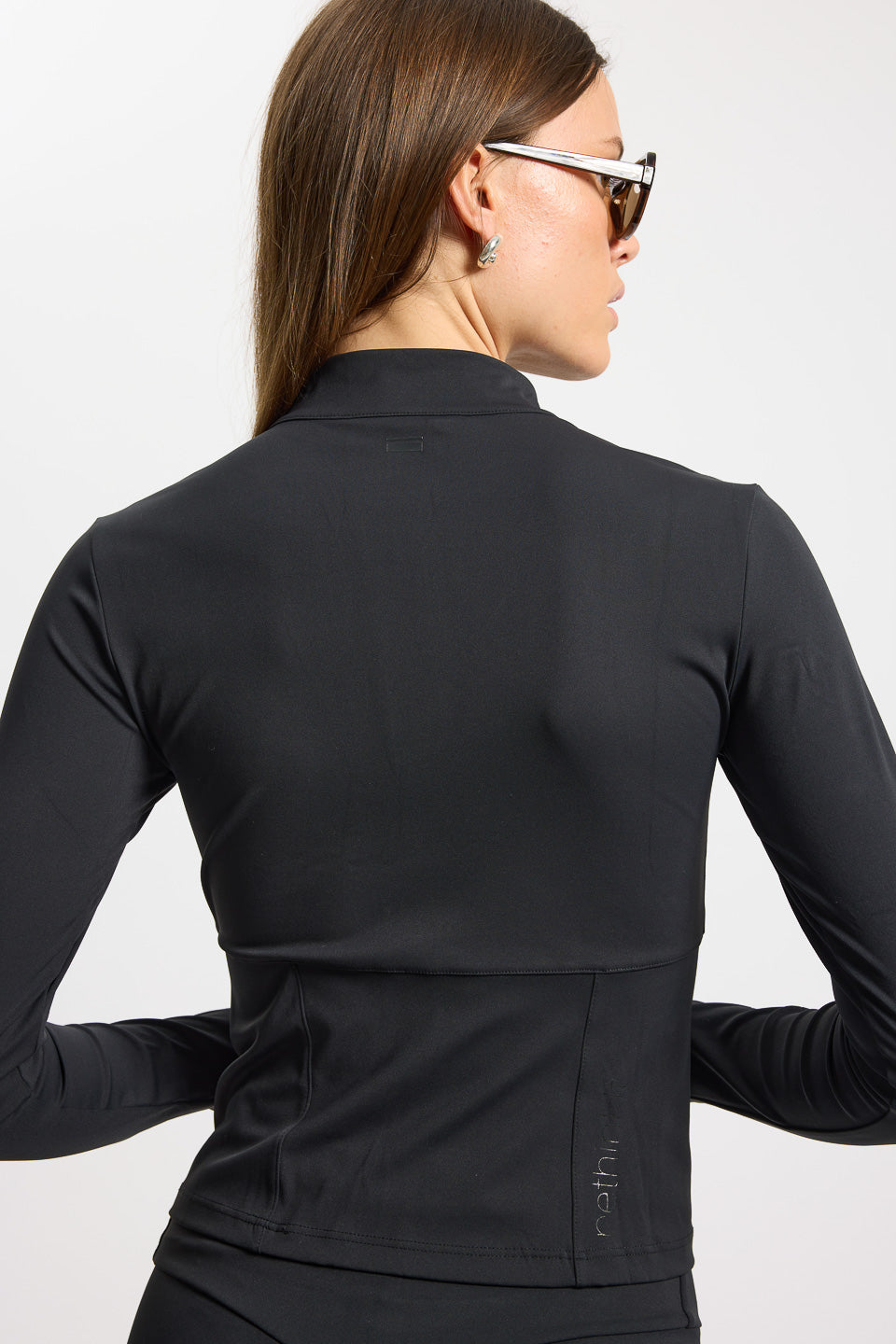 Rethinkit Half zip T-Shirt 0021 black