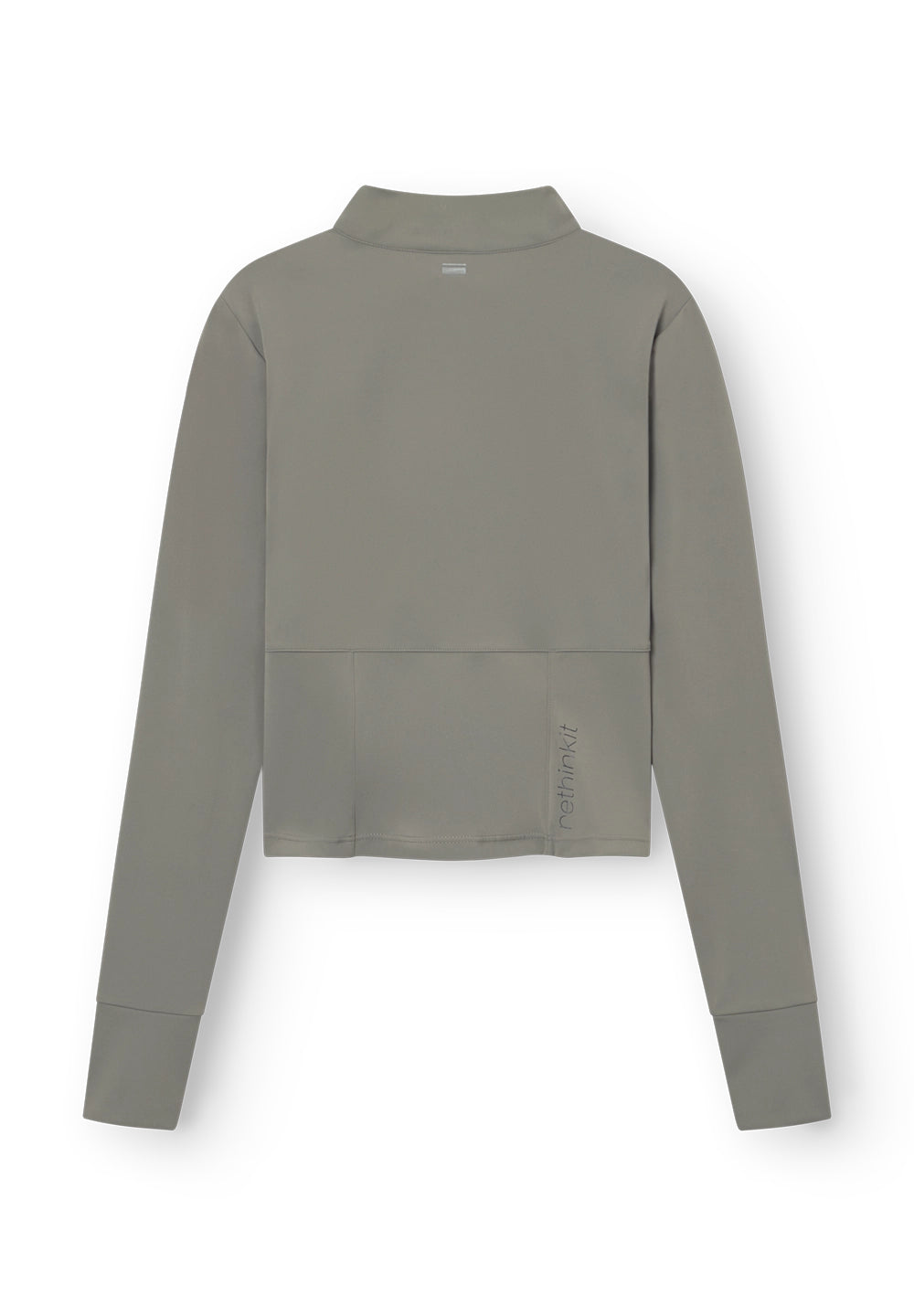 Rethinkit Half zip T-Shirt 4215 smoke olive