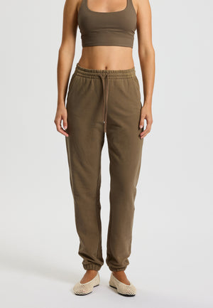 Rethinkit Ibina Easy sweatpants Trousers 3003 bark