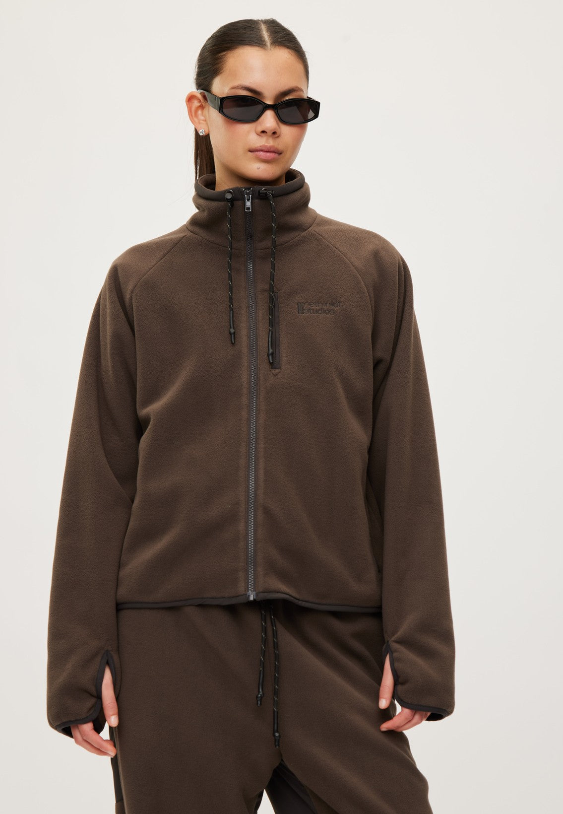 Rethinkit Jacket Polar Fleece Campfire Jacket 9524 coffee