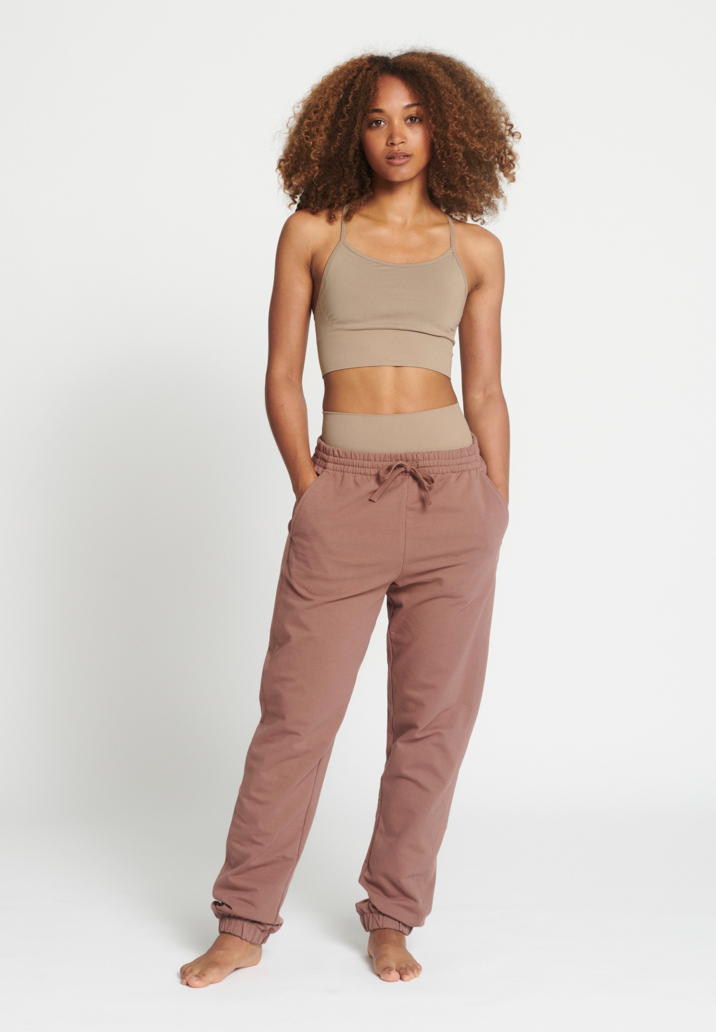 Rethinkit Ibina Easy sweatpants Trousers 0500 calm earth