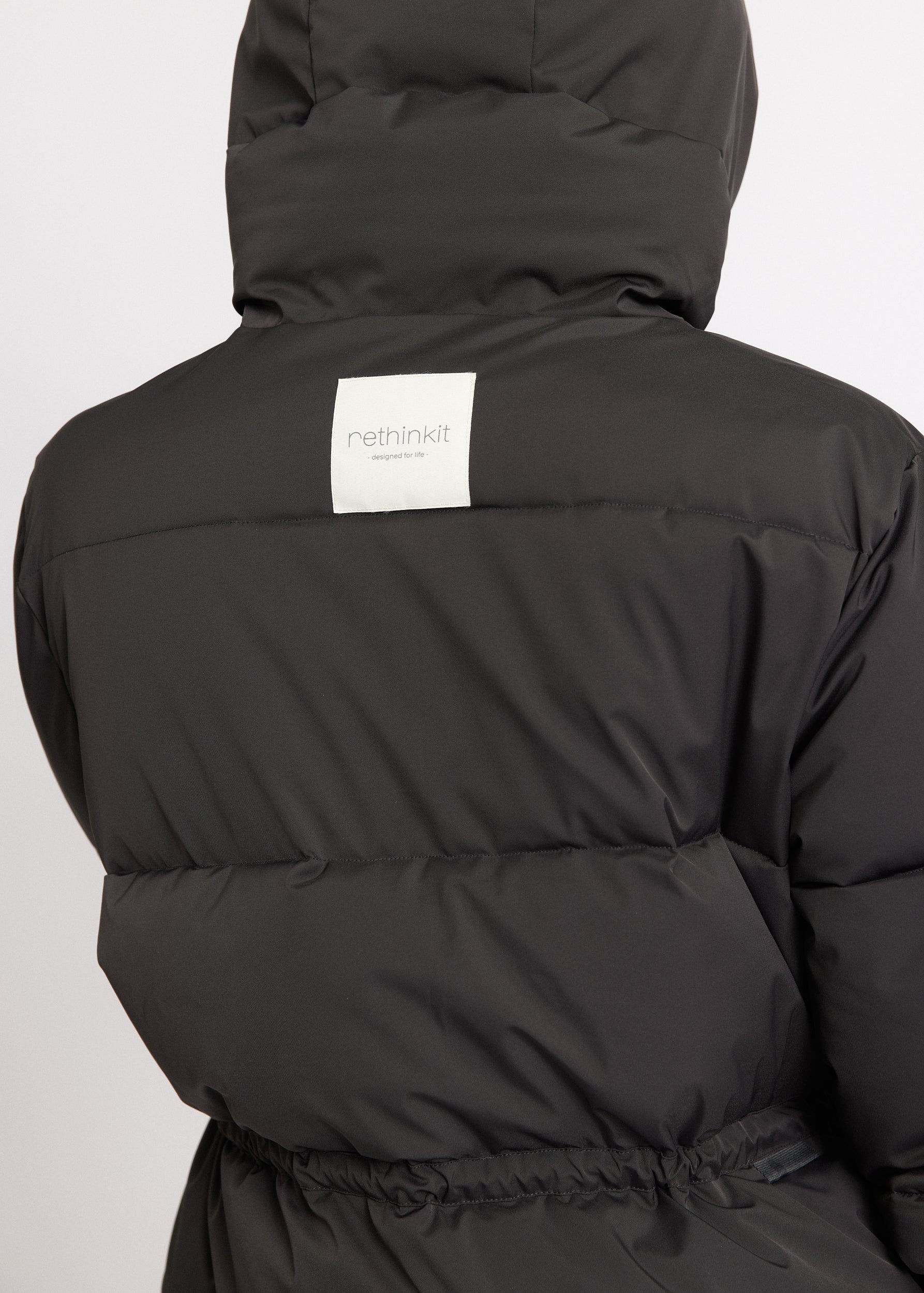 Rethinkit Puffer Jacket SHELTER Jacket 0022 almost black