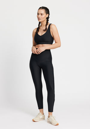 Rethinkit Leggings invisible run Edinburg Tights 0021 black