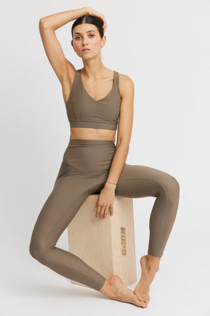 Rethinkit Leggings invisible run Edinburg Tights 3086 dark rock