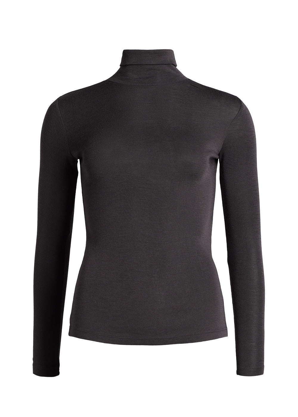 Rethinkit Mona wool roll neck Shirts and Blouses 0022 almost black