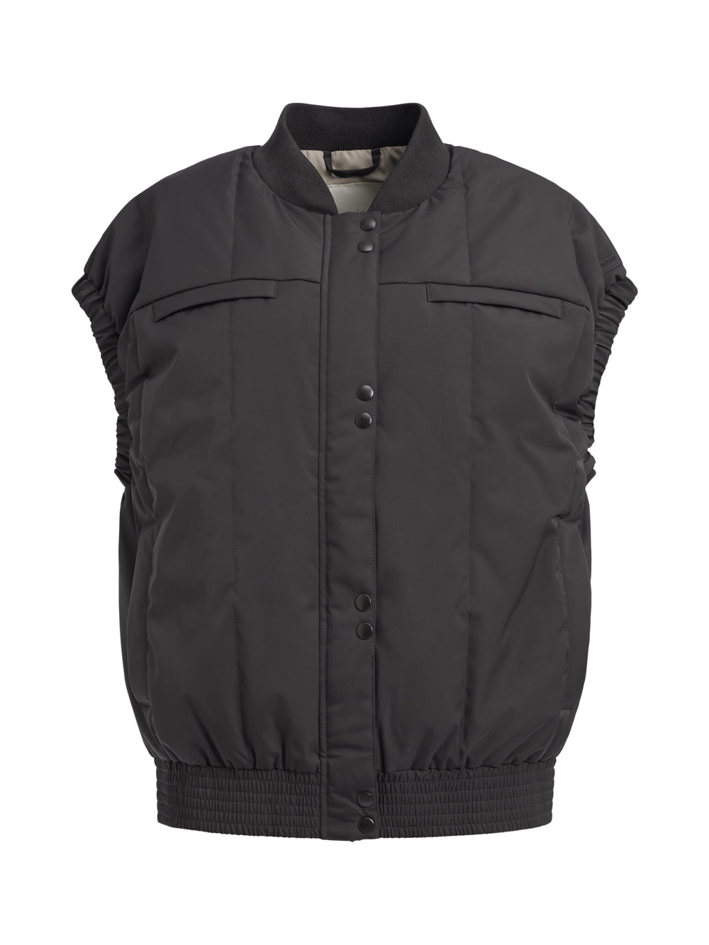 Rethinkit Puffer Gilet To Go Gilet 0022 almost black