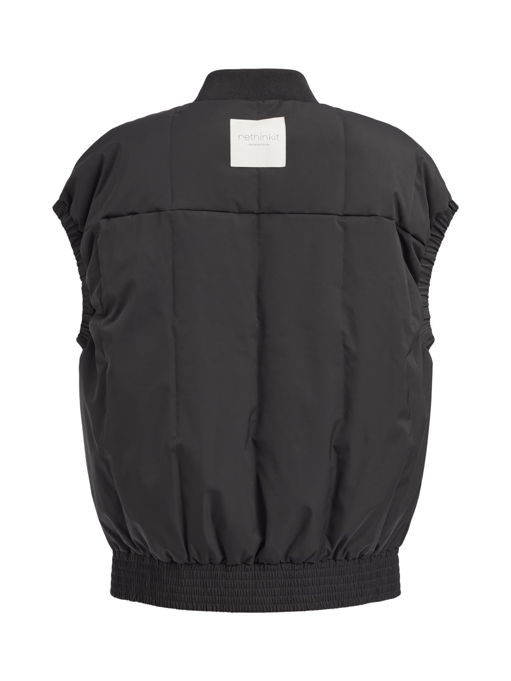 Rethinkit Puffer Gilet To Go Gilet 0022 almost black