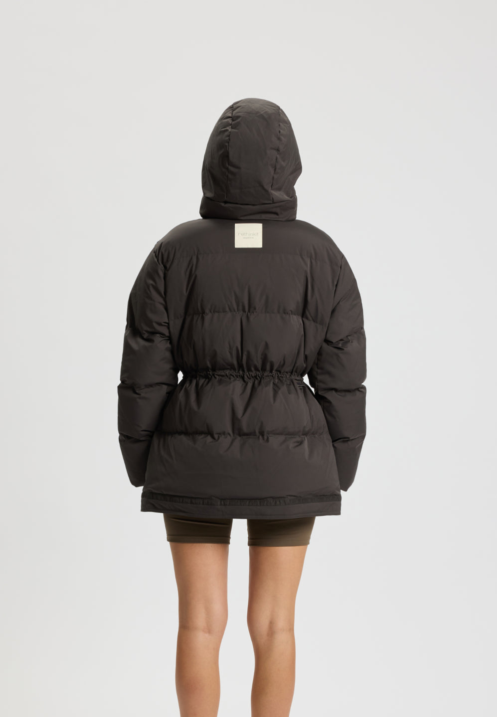 Rethinkit Puffer Jacket SHELTER Jacket 0022 almost black