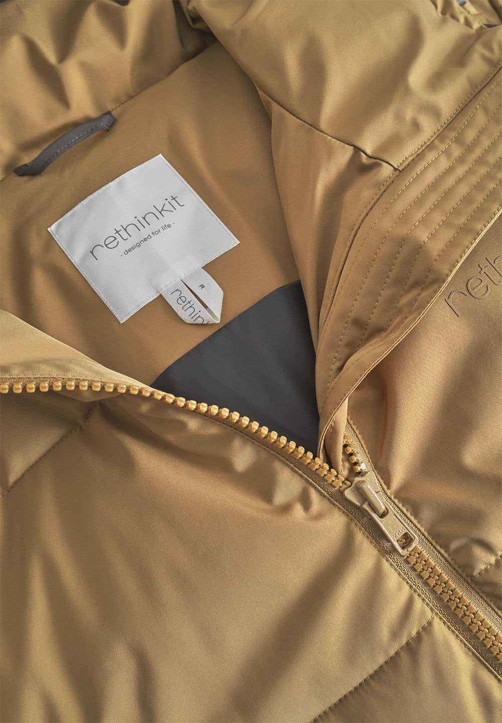 Rethinkit Puffer Jacket SHELTER Jacket 4210 golden brown