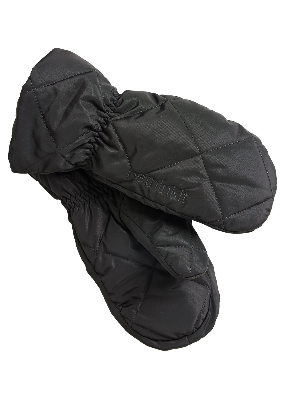 Rethinkit Quilted Gloves COUNTRY Accessory 0022 almost black