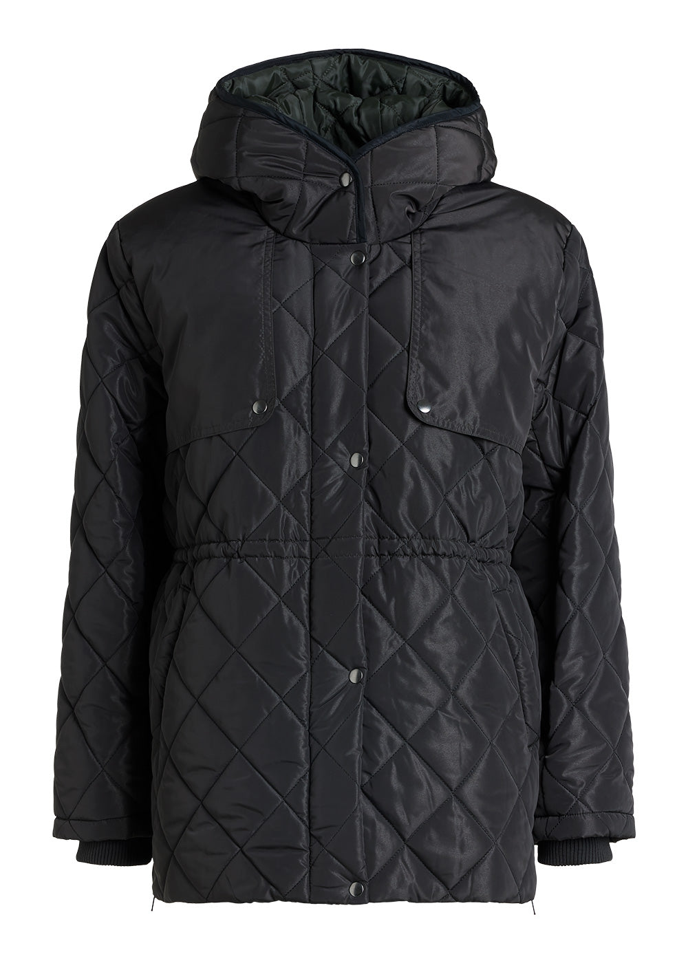 Rethinkit Quilted Jacket COUNTRY Thermo 0022 almost black