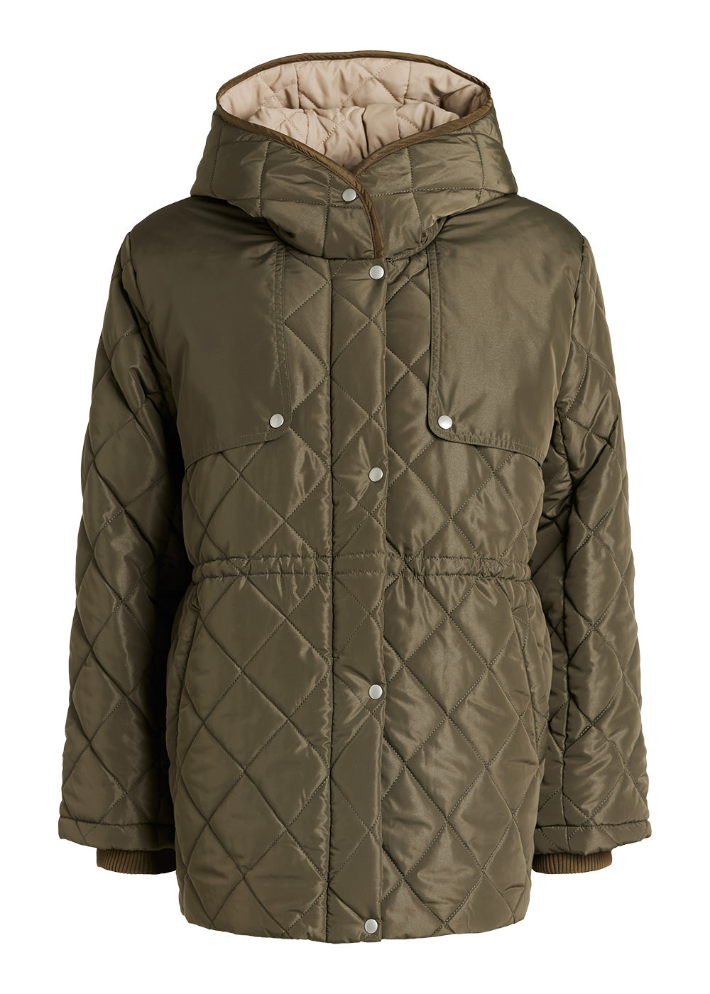 Rethinkit Quilted Jacket COUNTRY Thermo 4012 green turtle