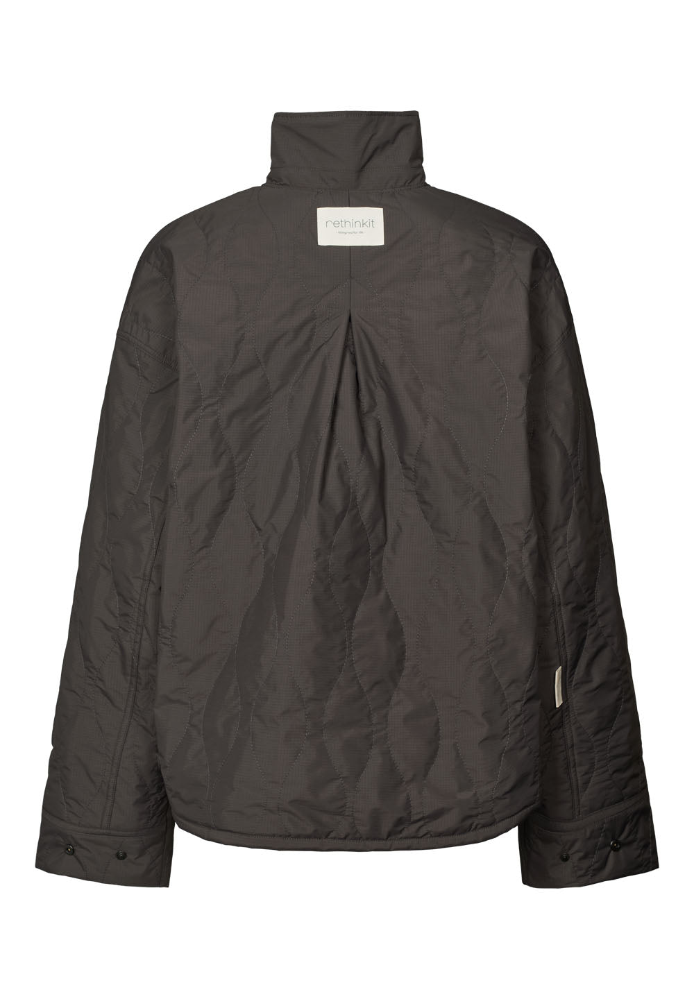 Rethinkit Quilted Jacket Field Jacket 0022 almost black