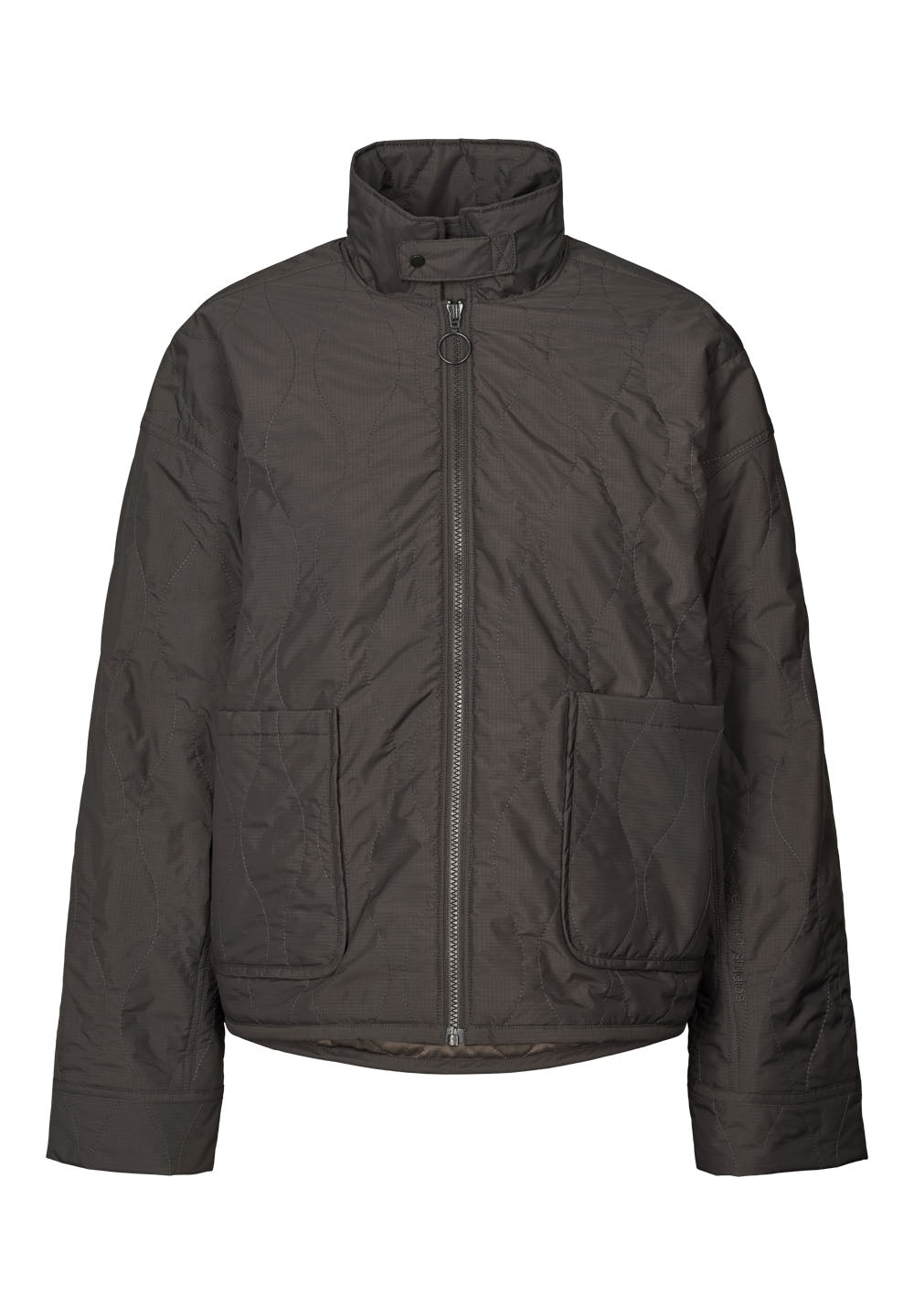 Rethinkit Quilted Jacket Field Jacket 0022 almost black