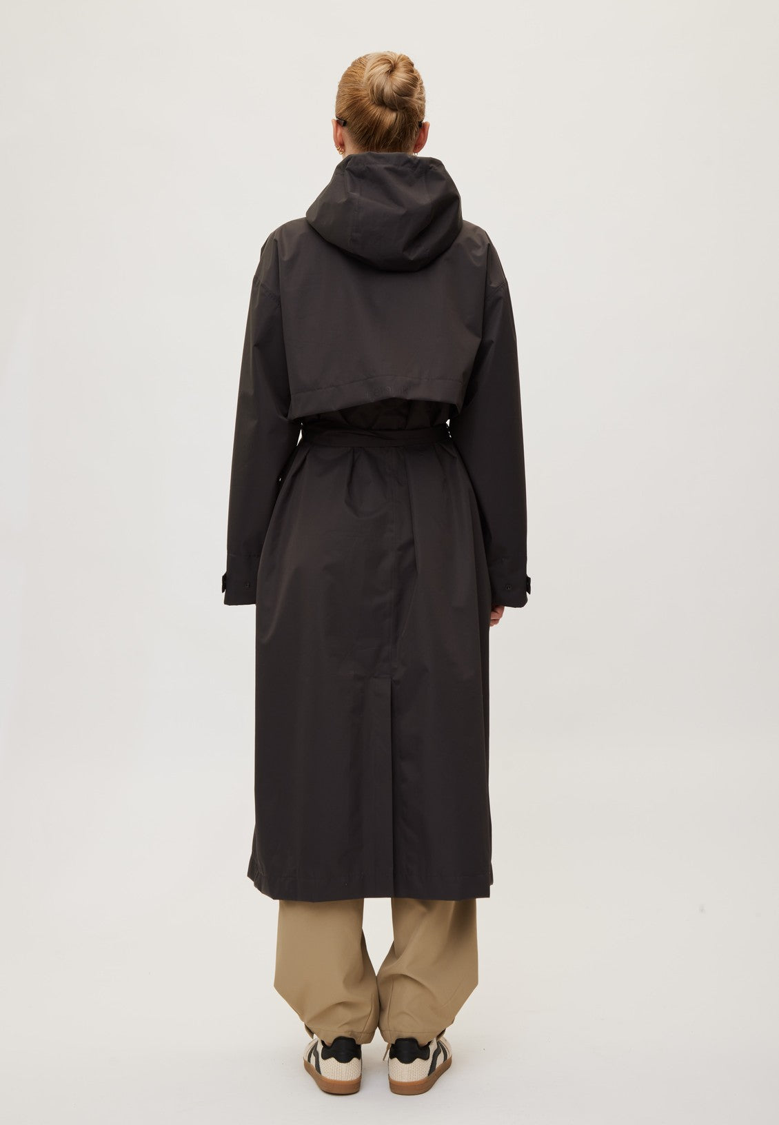 Rethinkit Rainshell Coat coat 0022 almost black