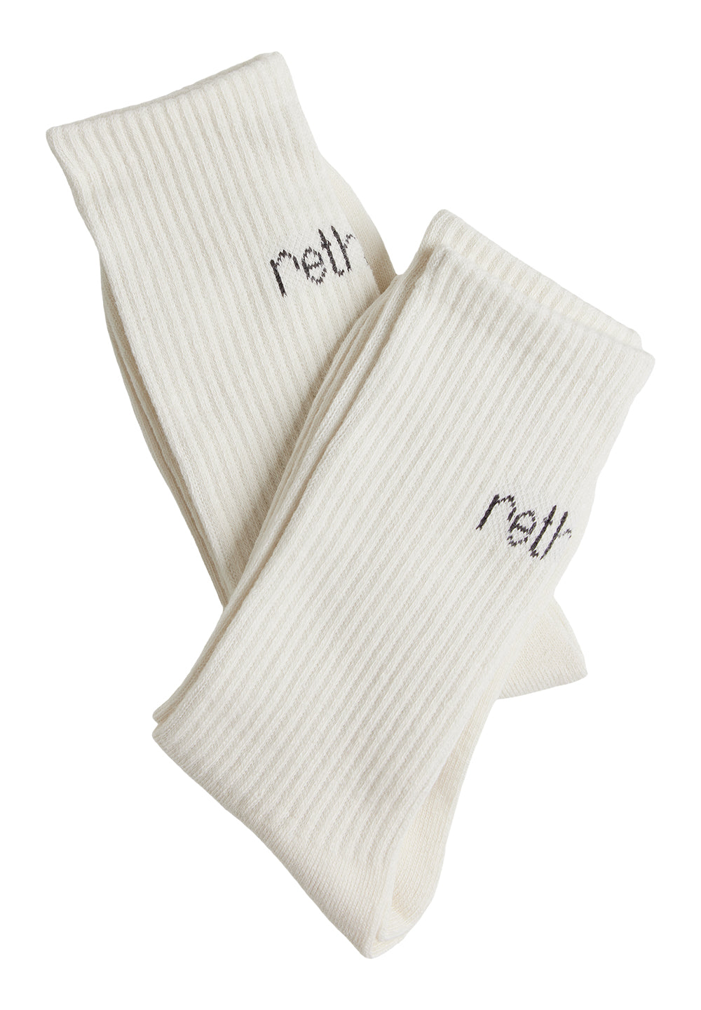 Rethinkit Rethinkit Crew Sock 2pack Accessory 3180 off white