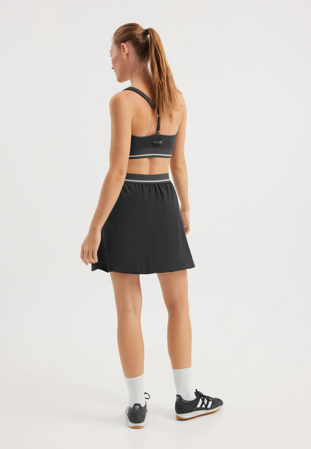 Rethinkit Soft Woven Nederdel Stroll Skirt 0021 black
