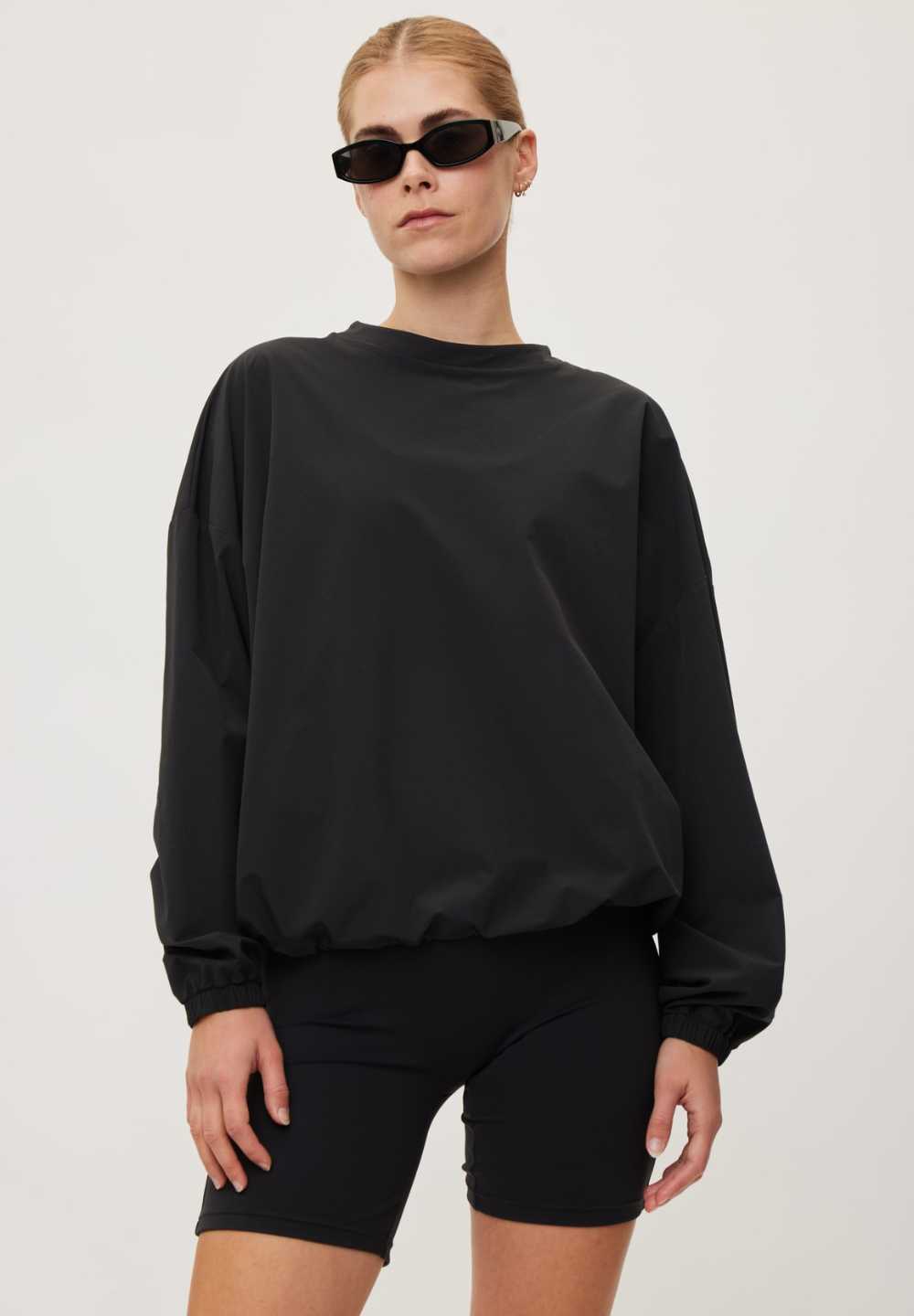 Rethinkit Soft Woven Track Pullover Stroll Pullover 0021 black