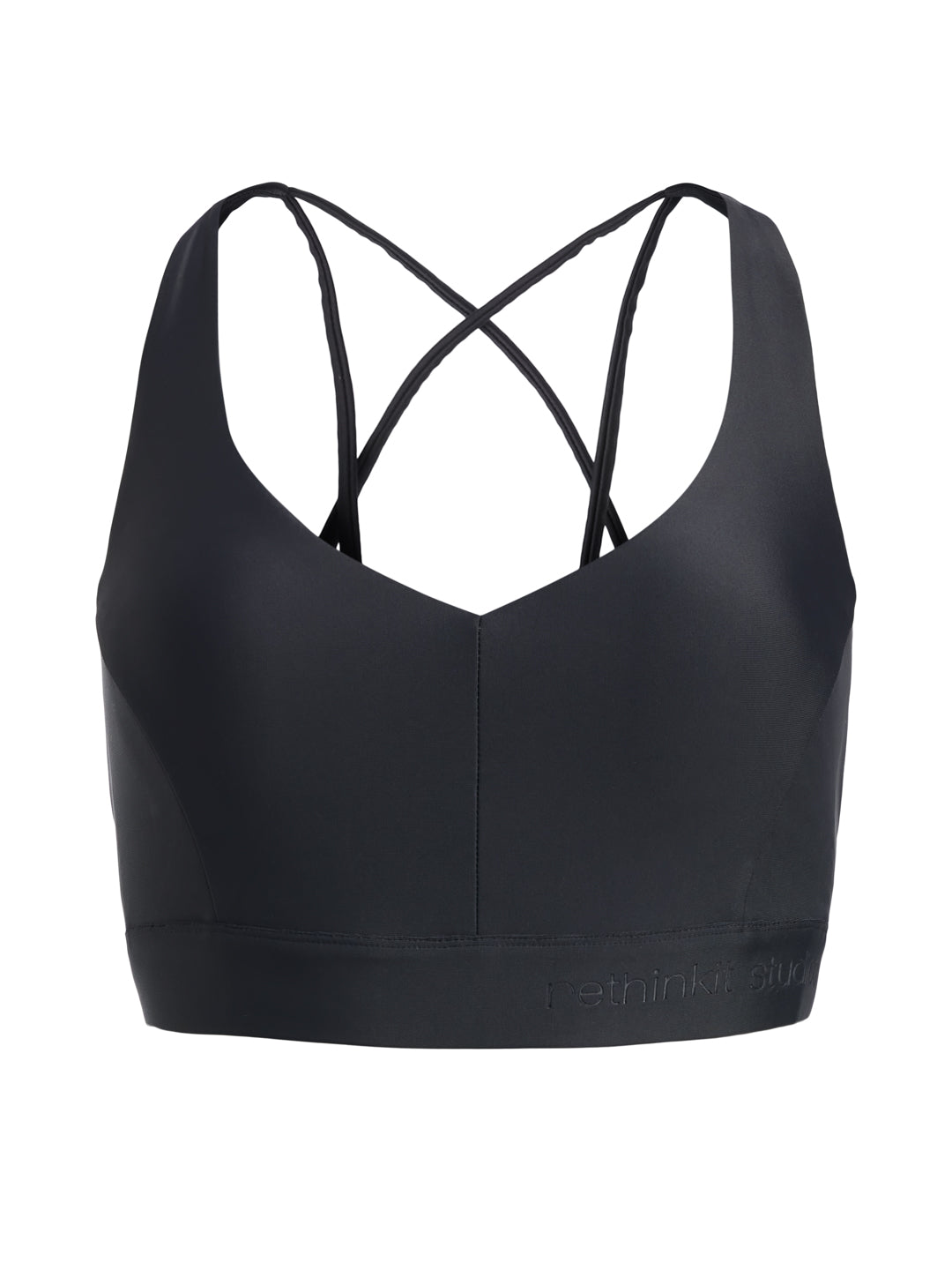 Rethinkit Sports Bra Multi Cross Seville sports bra 0021 black