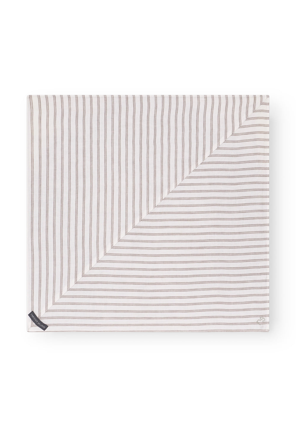 Rethinkit Striped scarf PJ Accessory 0076 warm grey stripe