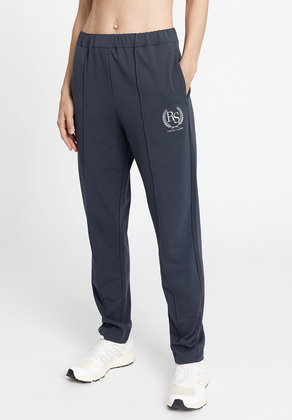 Rethinkit Sweat Loose Pants HANGOUT Light Trousers 1060 ink