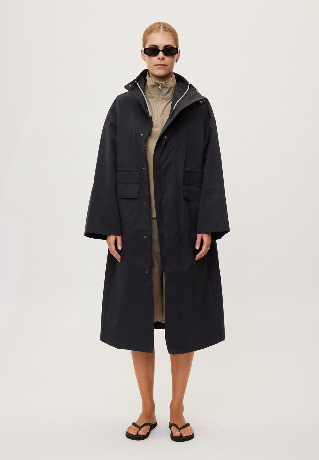Rethinkit Coat Cloud coat 1596 dark navy