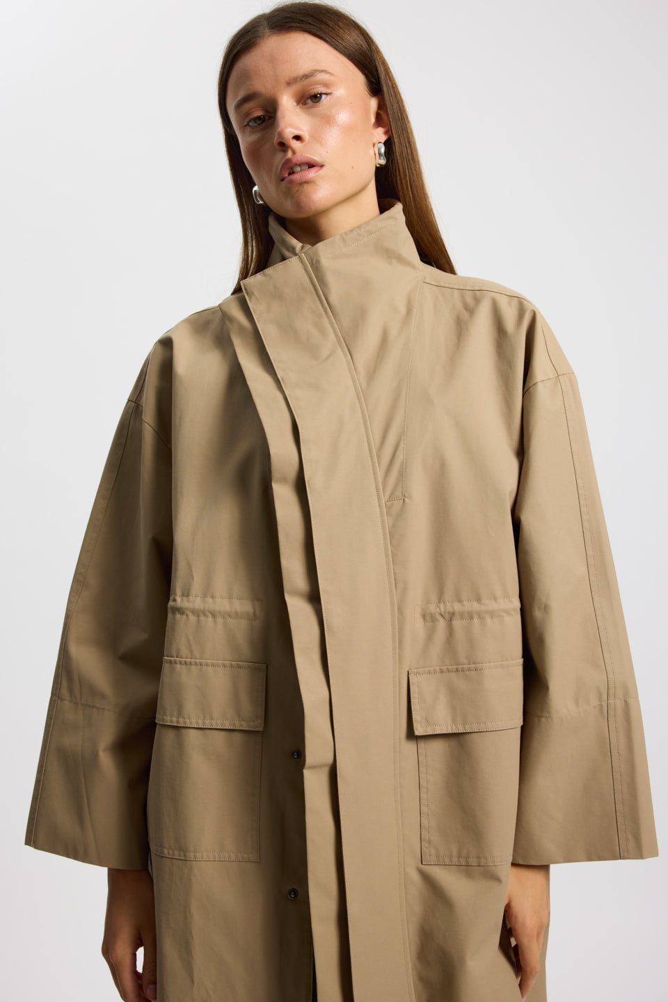 Rethinkit Tech Coat Cloud coat 3226 beige taupe