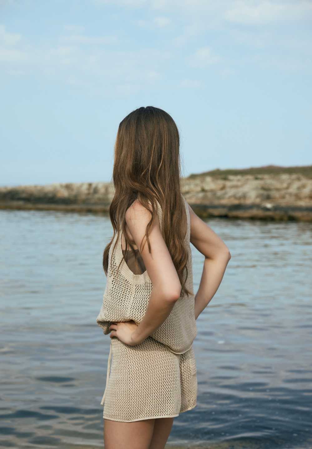 Rethinkit Top Loose Loop Top 3291 oyster grey