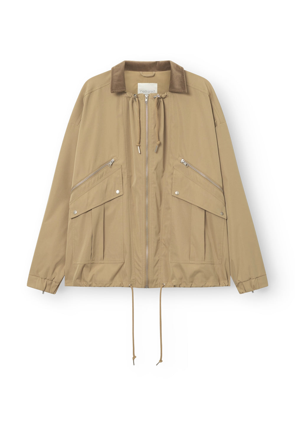 Rethinkit Track Jacket Cargo 90´ties Jackets 3188 desert leaf