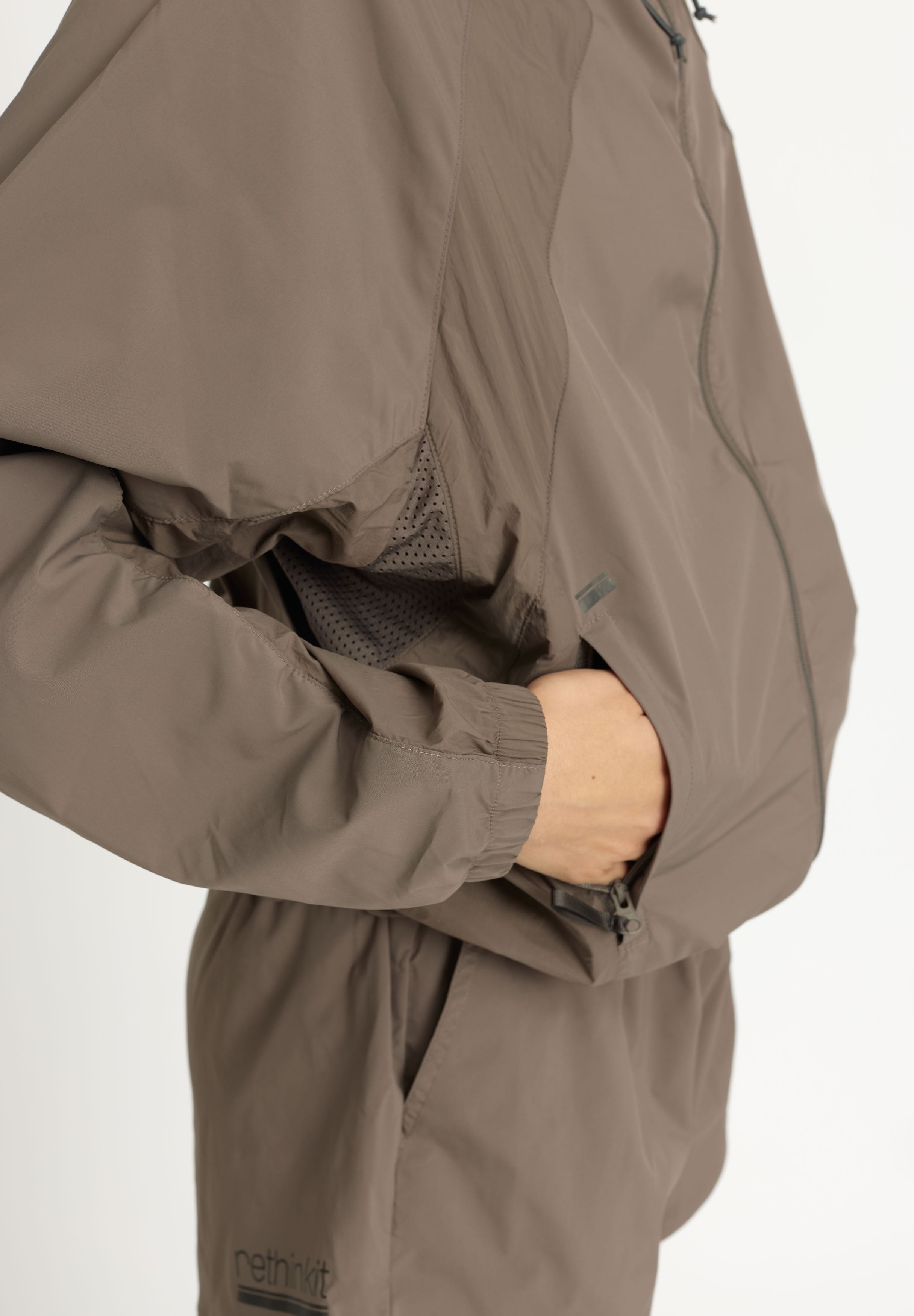 Rethinkit Track Jacket Oversized Kia Jacket 3170 falcon