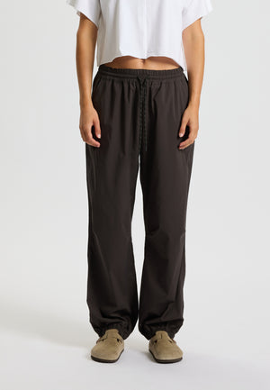 Rethinkit Track Loose Pants Palma Trousers 0022 almost black