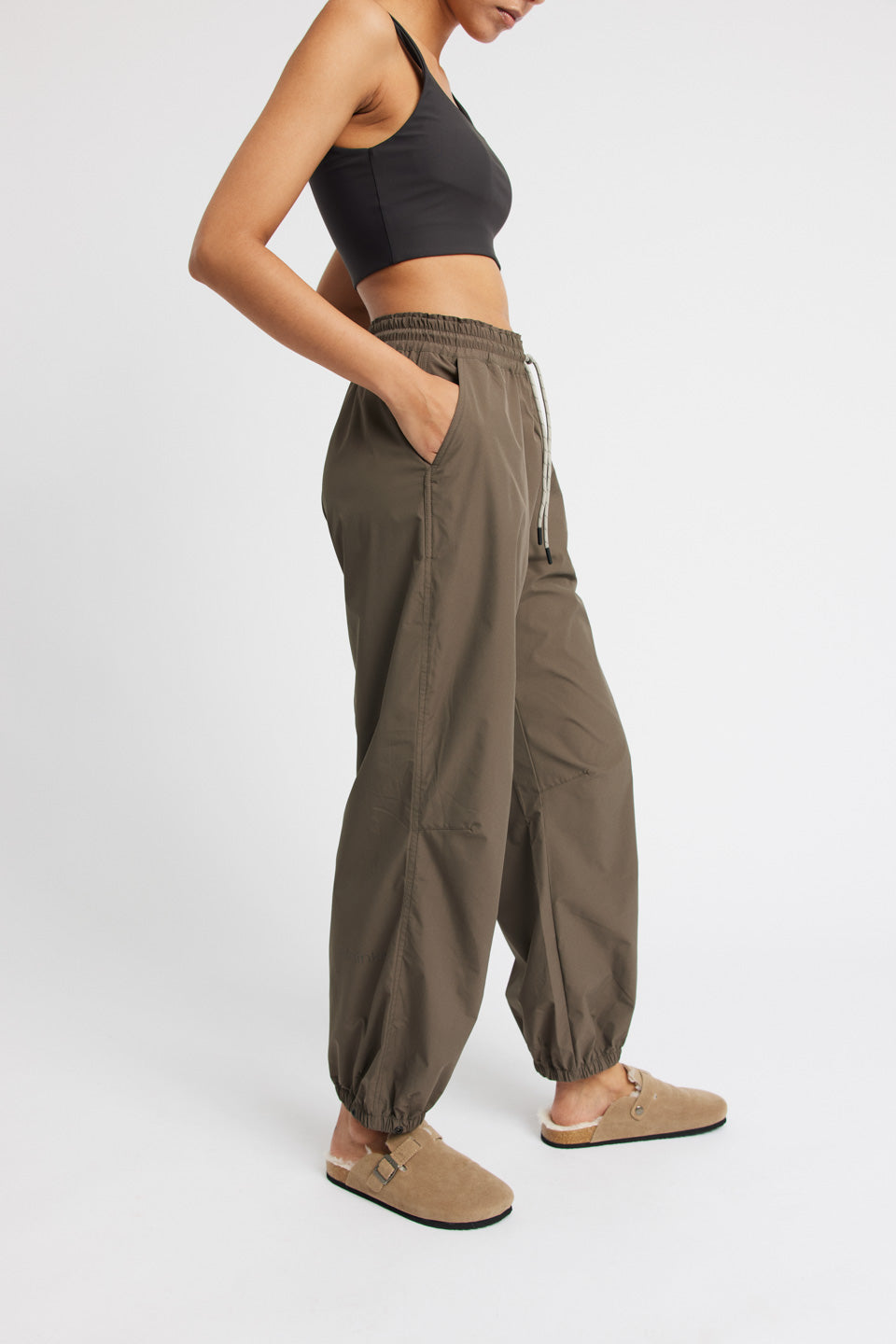Rethinkit Track Loose Pants Palma Trousers 3053 dark brown