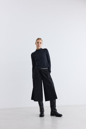 Rethinkit Trousers Cropped Move Trousers 0021 black