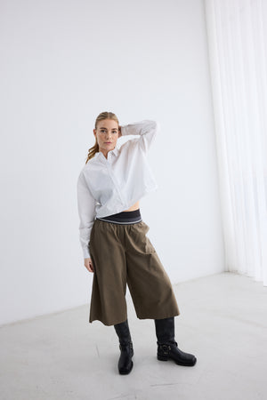 Rethinkit Trousers Cropped Move Trousers 3000 brown
