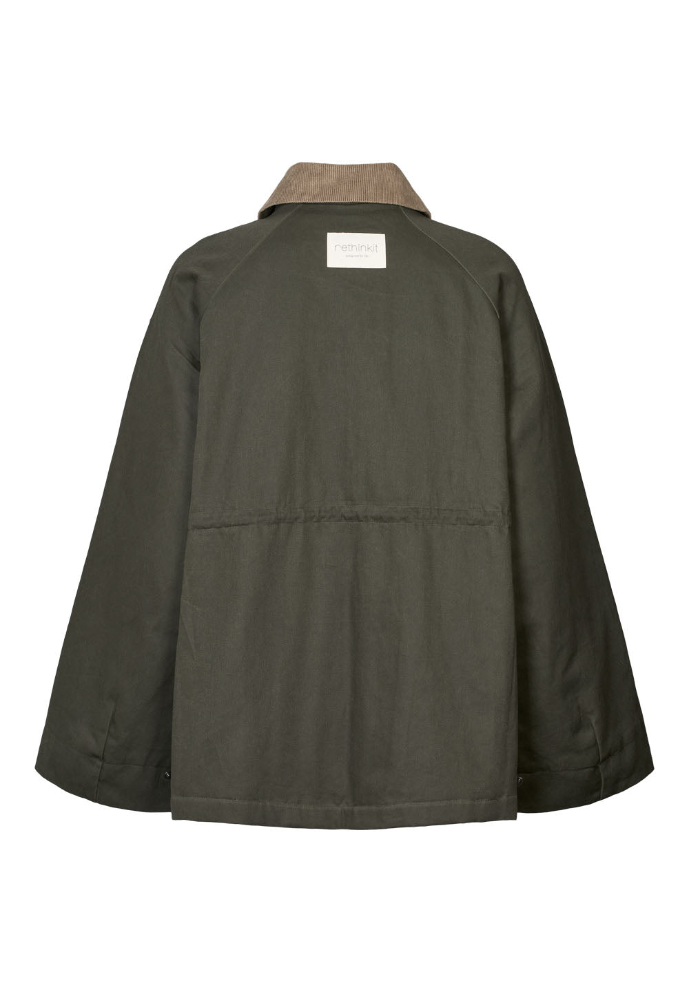 Rethinkit Waxed Jacket Cloudy Jacket 9518 dark soil