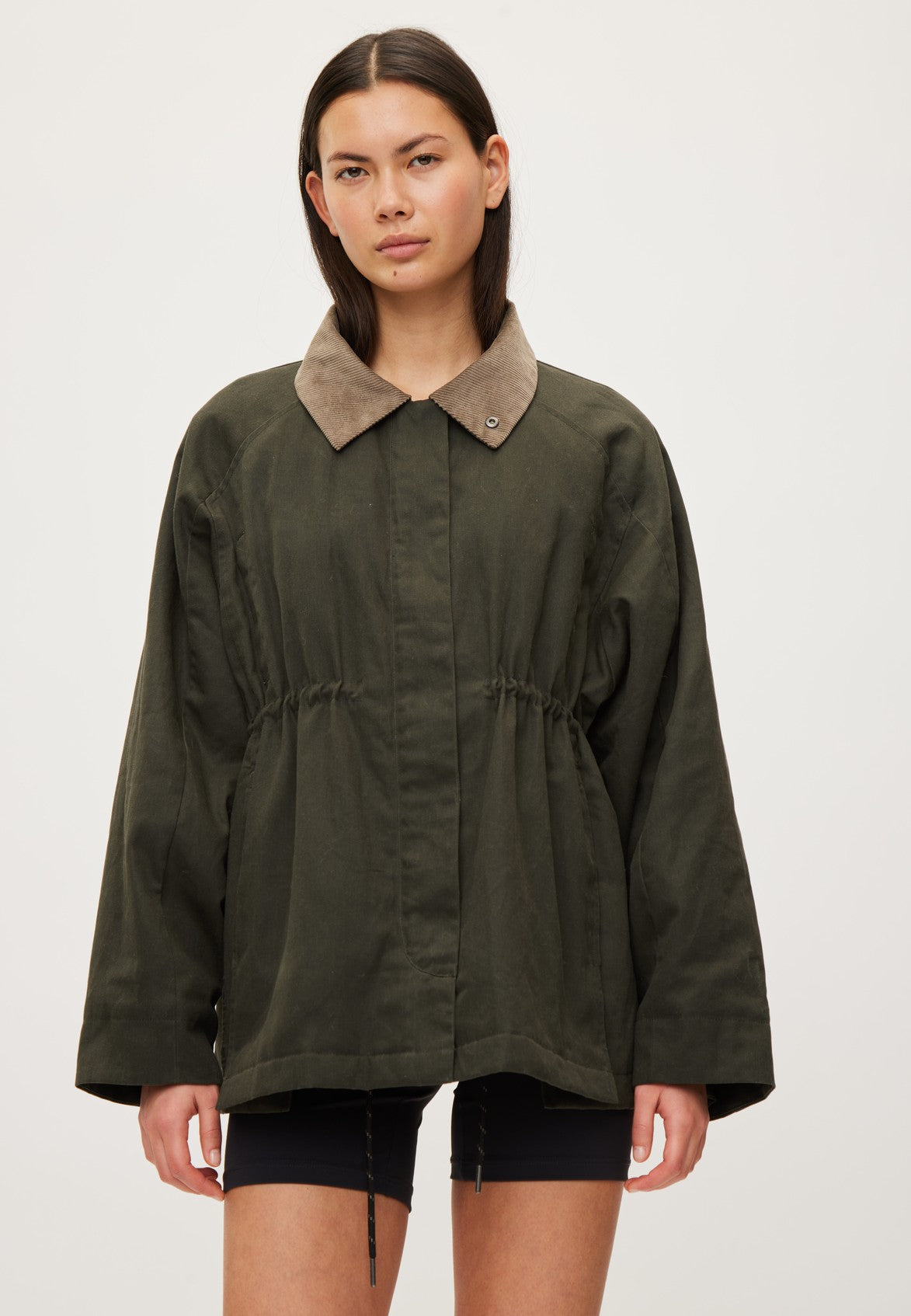 Rethinkit Waxed Jacket Cloudy Jacket 9518 dark soil